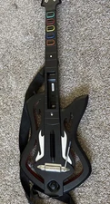 Nintendo Wii Guitar Hero Warriors of Rock Wireless Controller with Strap Tested