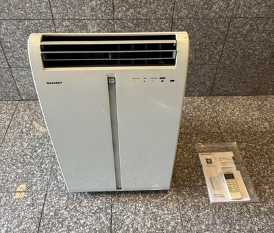 SHARP CV-P10MX ELECTRIC PORTABLE FLOOR ROLLING - WINDOW AIR CONDITIONER W/REMOTE