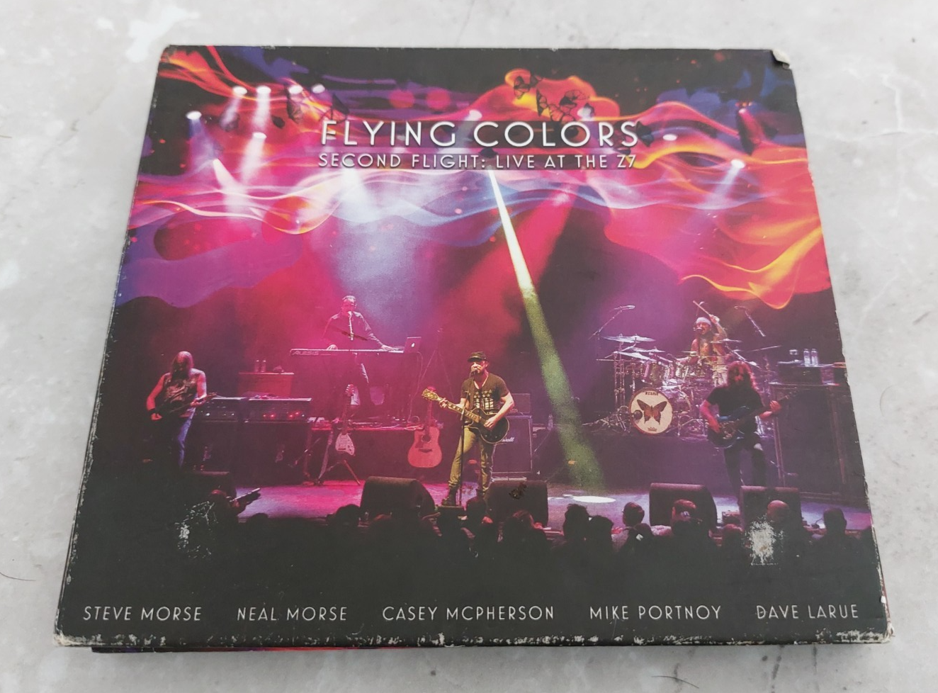 Flying Colors – Second Flight: Live At The Z7 ~ 2 x CD & 1 x DVD Excellent 2015