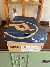 NEW Propet Ped Walker Mens 11.5 Black XX Wide 5E Lifestyle Sneakers Shoes 