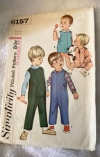 1965 VINTAGE SIMPLICITY #6157  pattern!  ..  Has been cut