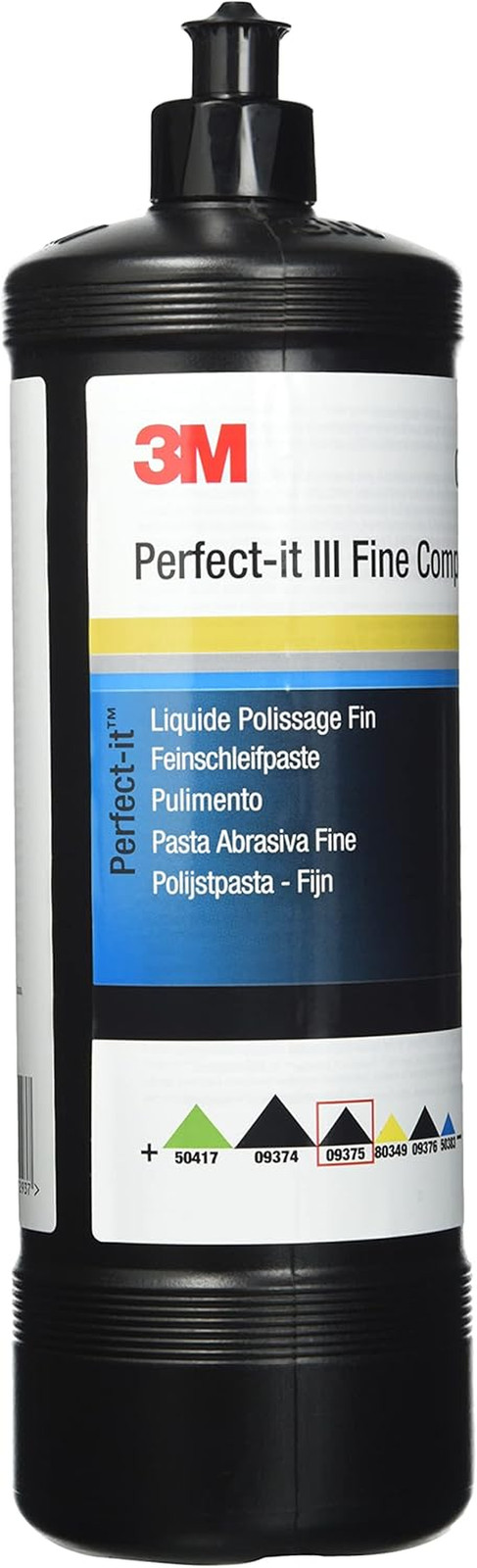 Pasta Abrasiva 3M 09375 Tappo Nero 1 Litro - Offerta Prezzo Carrozzeria