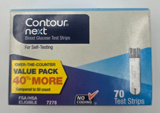 Contour Next Blood Glucose Test Strips - 1 boxes