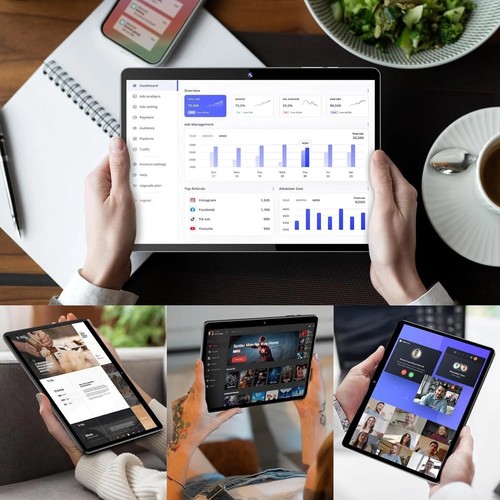 Android Tablet 64GB ROM (512GB TF) 10 inch WiFi Tablet 5000mAh Dual Camera - Picture 12 of 12
