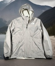 The North Face Jacket Girls L 14/16 Gray DryVent Fleece Lined Hooded Waterproof