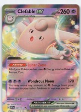 Clefable ex 082/197 Obsidian Flames Pokémon Pokemon Card English Near