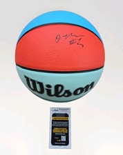 OLIVIA MILES Autographed Signed WNBA Basketball 28.5" JSA COA Minnesota Lynx TCU