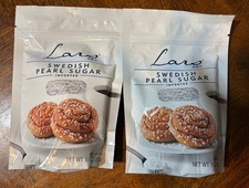Lars' Propio Sueco Perla Azúcar, 10 Onzas 10 (Paquete de 1) Nuevas Bolsas de Vacaciones 