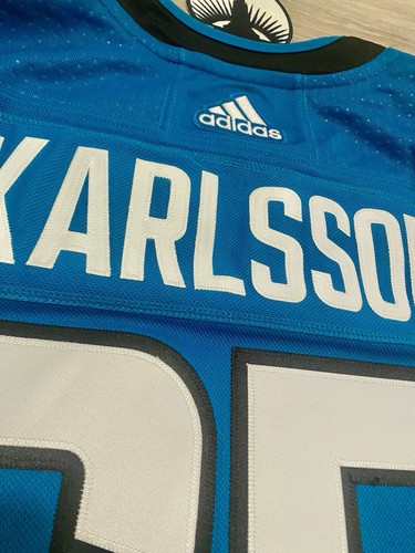 Adidas NHL San Jose Sharks Erik Karlsson Home Jersey - Men’s Size 54 NWT - Picture 14 of 17