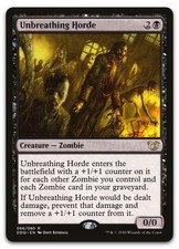 Unbreathing Horde #66 (NM) Blessed vs. Cursed DDQ Magic MTG
