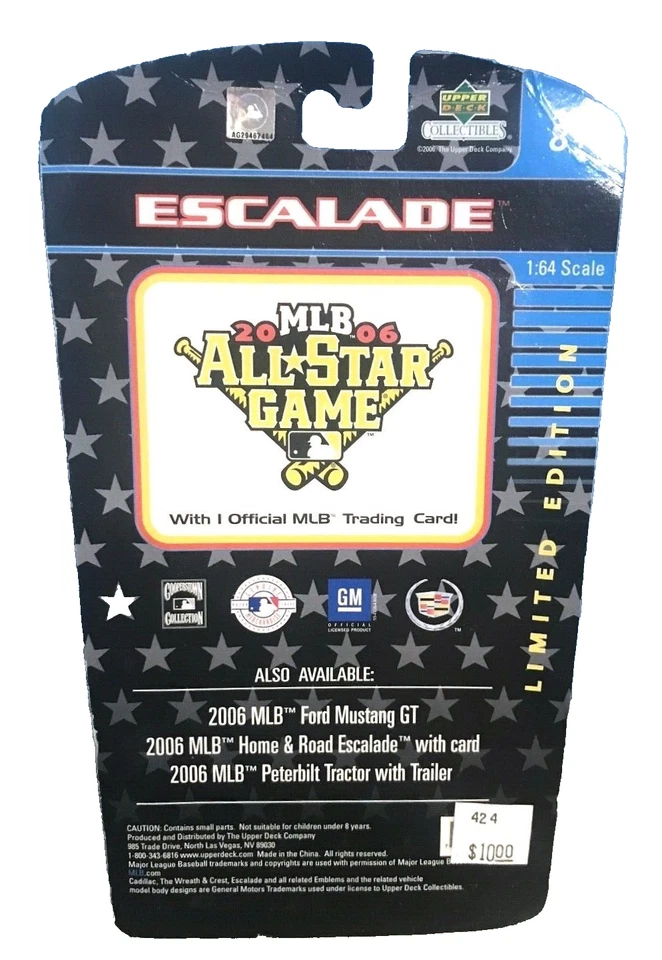 Pittsburgh Pirates Willie Stargell Diecast All Star Game Escalade New MLB - Image 4 of 4