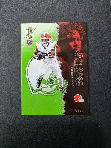 2025 Topps Dylan Sampson Shop for 2025 Topps Signature Class Football Rookie autographs on eBay (Raw)