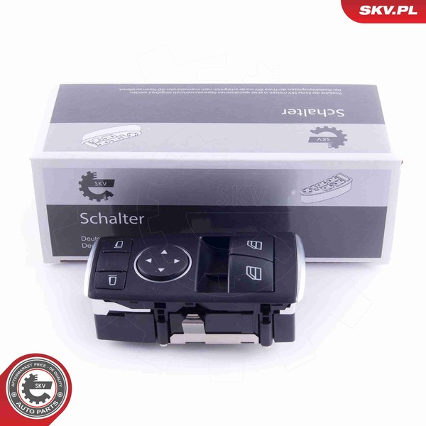 Schalter Fensterheber Esen SKV 37SKV164 FüR Mercedes Klasse C204 SL R231 350 231-image