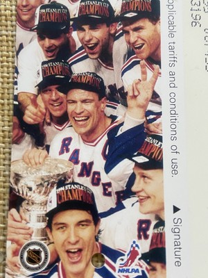MINT New York Rangers 1994 Stanley Cup Edition #4 of 5 Metrocard MTA Cards NYC