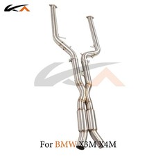 KA Exhaust Stainless Steel Mid Pipe For BMW X3M X4M 3.0T