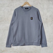 Belstaff Military Badge Jumper Sweatshirt size XL RARE Football Casuals