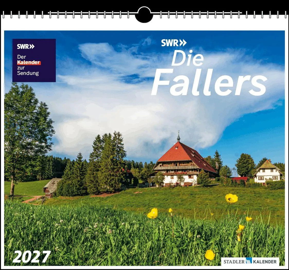 Umbreit Mehrfarbig Kalender, Die Fallers 2027 - Bild 3