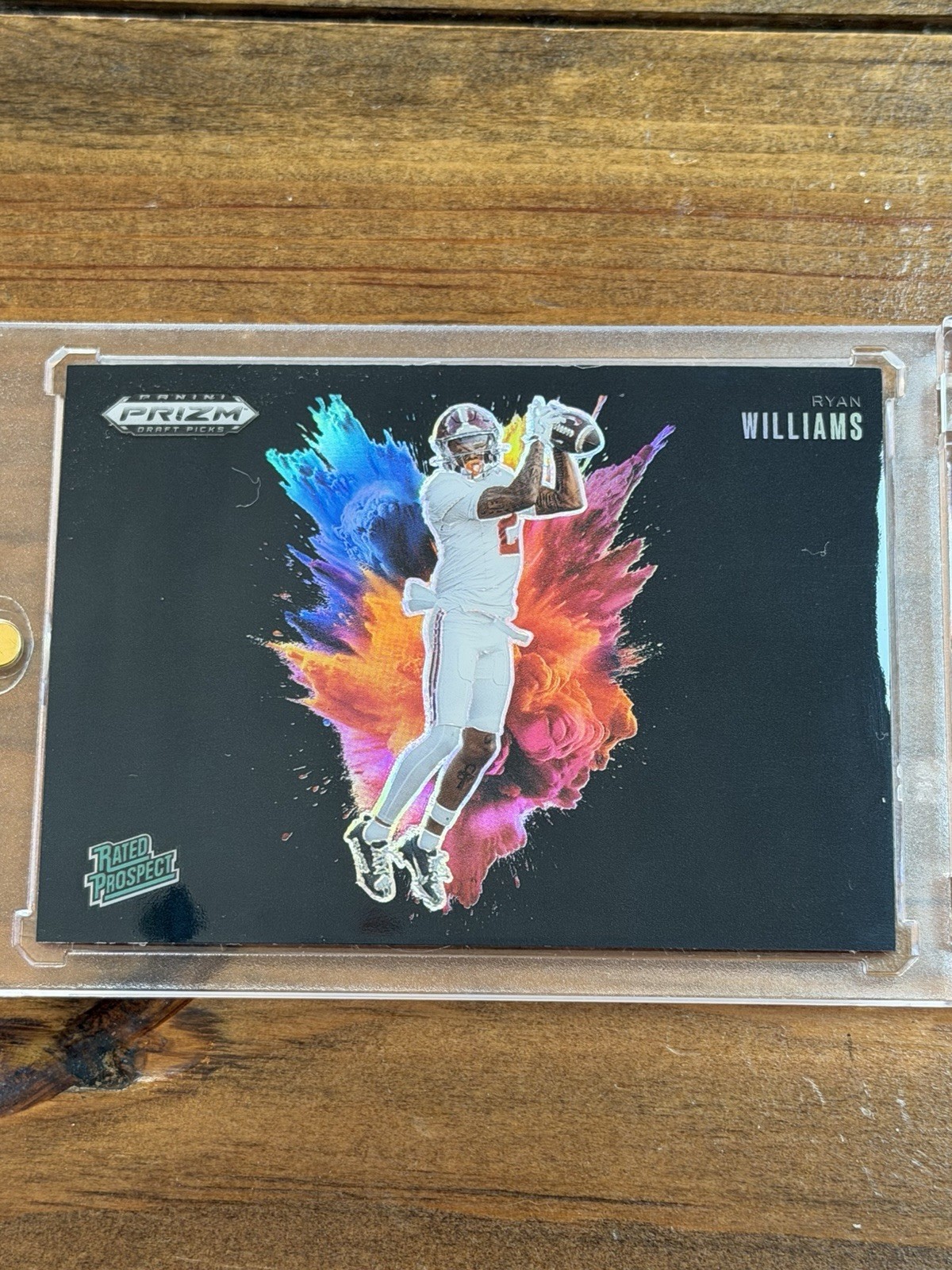 Ryan Williams 2025 Prizm Draft Picks COLOR BLAST CASE HIT SSP #5 🔥 Alabama #5