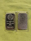 1 Troy Ounce .999+ Fine Silver  - Highland Mint Morgan Design Bar. 🇺🇸.