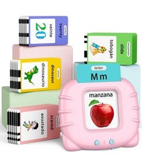 Bilingual early childhood education toys, Spanish/English flashcards, 520 common