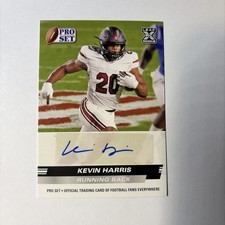 2022 Leaf Pro Set Draft - Autographs Kevin Harris #PSA-KH1 (AU, RC)