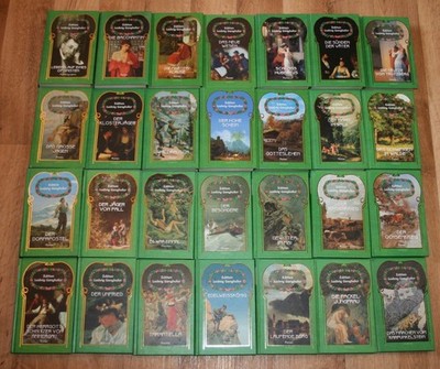 28 Bücher - LUDWIG GANGHOFER - Heimatromane, Bergromane, Bergheimat. Paket.