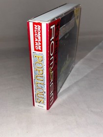 With obi Populous PC Engine Japan Region