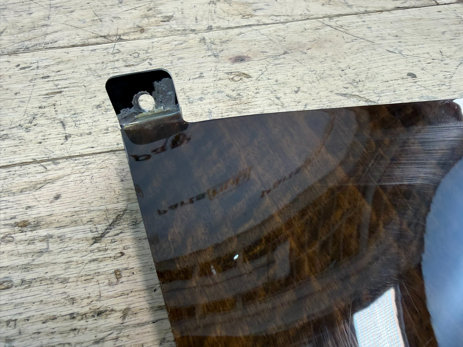 2013 BENTLEY CONTINENTAL GT OEM REAR RIGHT QUARTER INTERIOR PANEL WOOD TRIM