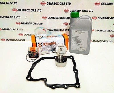 AUDI VW SEAT SKODA  DQ200 0AM GEARBOX ACCUMULATOR REPAIR KIT , GASKET , OIL 1L