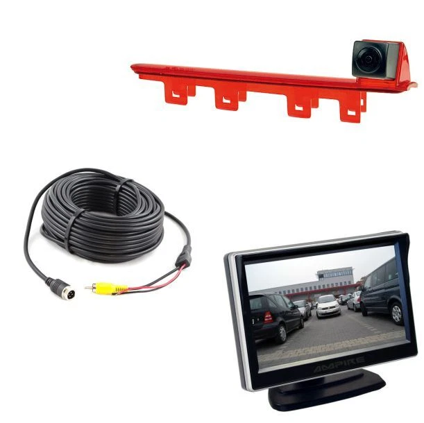 Caméra de Recul Et Écran Ampire Kit pour VW T5 T6 Portes à 2 Battants - Photo 2/4