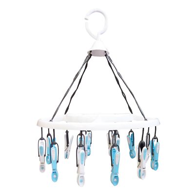 culiclean Mollette per Bucato – 40 Pezzi – Design Soft Clip – Mollette Panni Resistenti – Antisegno per Bucato – Colori Assortiti – nero-bianco/ bianco-nero