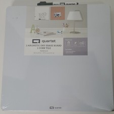 Magnetic Dry-Erase Board and 1 Cork tile 12x12 quartet Brand NEW Sealed
