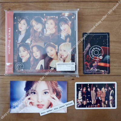 TWICE Nayeon Doughnut Official ONCE CD ver. + ONCE sticker +