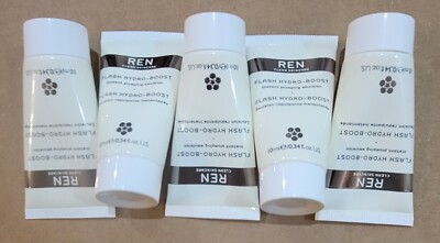 5X REN Flash Hydro-Boost Instant Plumping Emulsion - .34oz each.