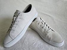 Sneakers uomo nuove Calo scamosciate fatte a mano taglia 43 US 10 Made in Italy