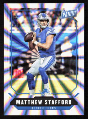 2018 Panini National Convention NSCC Matthew Stafford Rainbow Spokes /49 #24