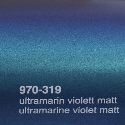 (25,5 /m²) Oracal 970RA 319 Ultramarine Violett Matt Premium Shift Cast Folie