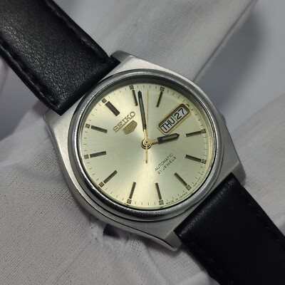 Lot Of 3 Vintage Automatic (Seiko, Orient, Citizen) Day/Date Japan