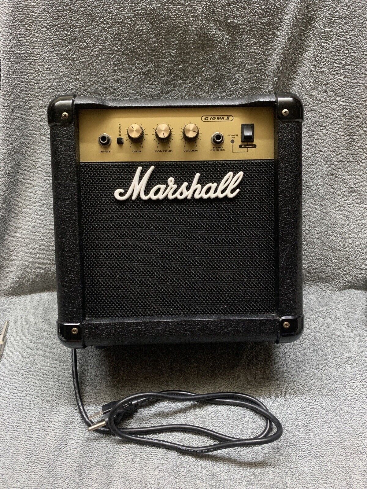 Mini Amplificador Guitarra Electrica 2 Watts Marshall Ms-2