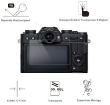 Fuji X-T20 0.4 mm Adhesion Display Protection Glass Screen Protector LC7649