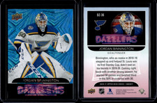 2020-21 Upper Deck Series 1 Dazzlers Blue #DZ-36 Jordan Binnington
