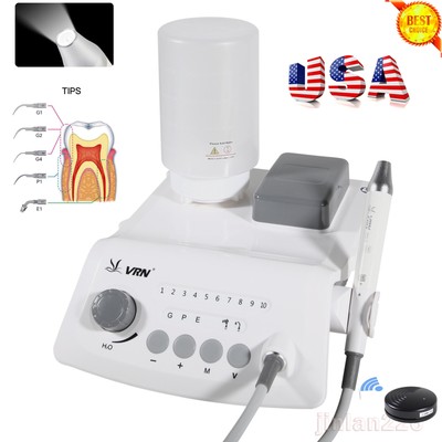 Dental A8 Ultrasonic Piezo Scaler Cavitron w/ 5 Tips 110V Fit EMS WOODPECKER