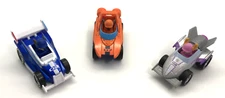 Nickelodeon Paw Patrol Cars (3) Chase Zuma Skye Metal Die Cast Ready Race Rescue