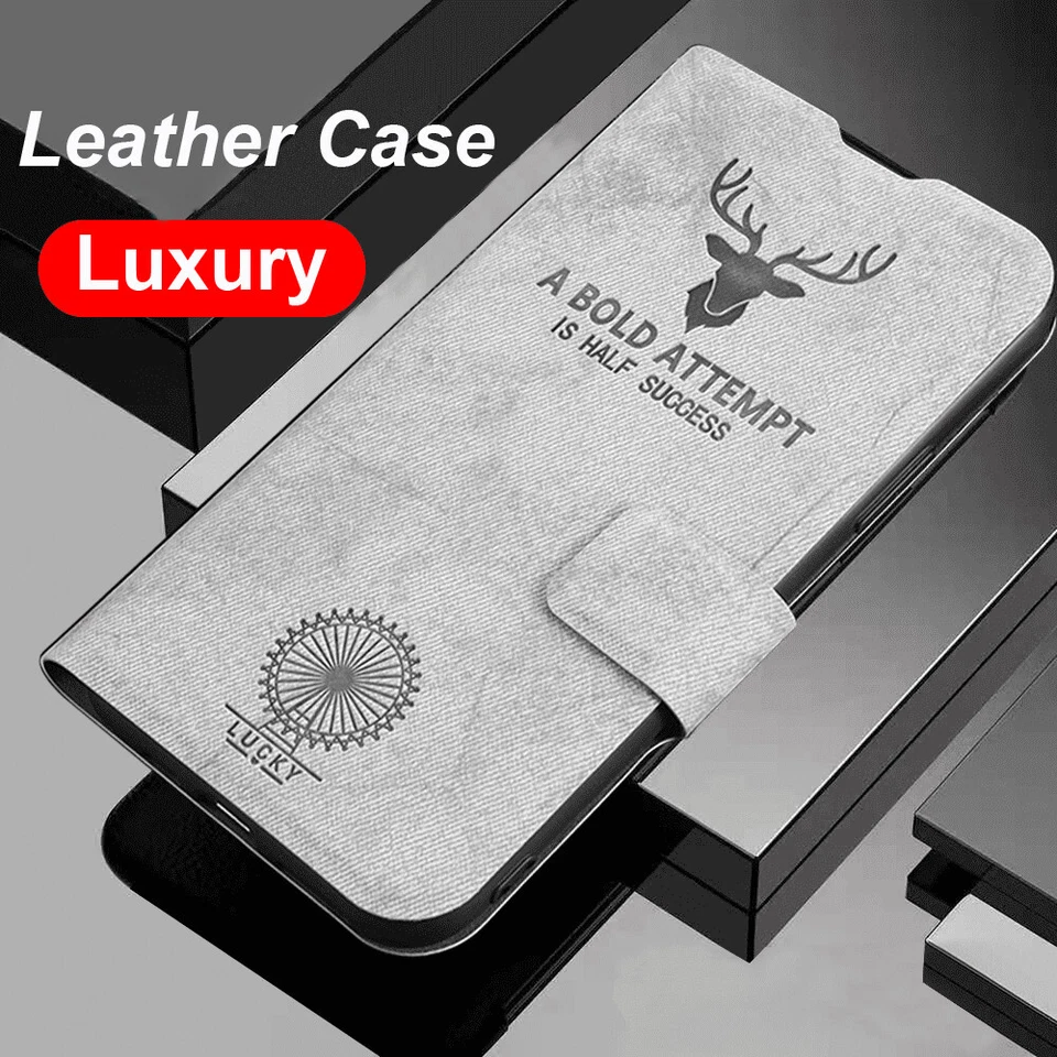 Funda Cartera Cuero Magnética Abatible para Xiaomi Poco X5 Pro 5G M5 Mix4 Max3 Foto 3 de 4