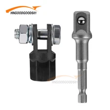 1/2 Inch Car Scissor Jack Adapter Chrome Vanadium Steel Drive Impact Wrench Tool