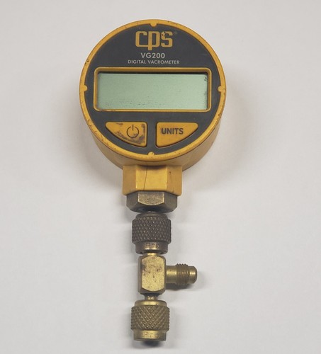 CPS Products VG200 Digital Vacuum Gauge LCD Display - Parts/Repair