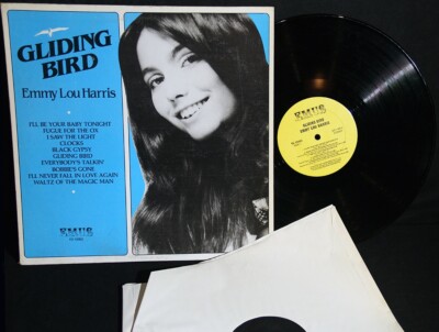 Emmylou Harris-Gliding Bird-Emus ES-12052-Vintage 1979 Reissue LP-Emmy Lou!!