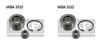 SKF 2X Radnabe Radlagersatz Hinterachse Rechts Links FüR Mercedes M-Klasse W163
