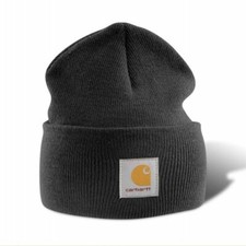 Carhartt Wintermütze Strickmütze Beanie Watch Hat Black Schwarz A18-BLK