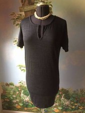 Old Navy Size Small Petite Women's Blue Knit Sweater Dress